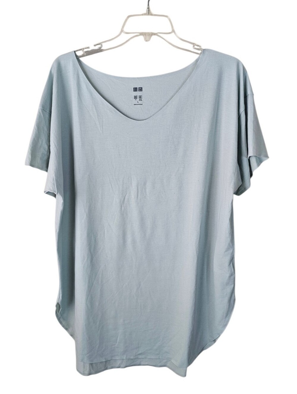 Uniqlo Airism  Scoop Neck Short Sleeve Tee
